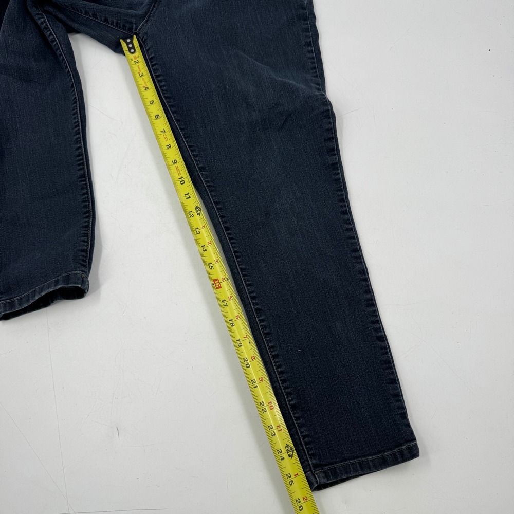 Democracy Ab Technology Women's Jeans Size 14 Dark Wash Slim Fit Stretch - Picture 5 of 11